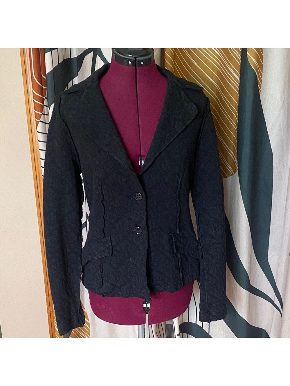 Transit par-such Black Women's knit Blazer size 3